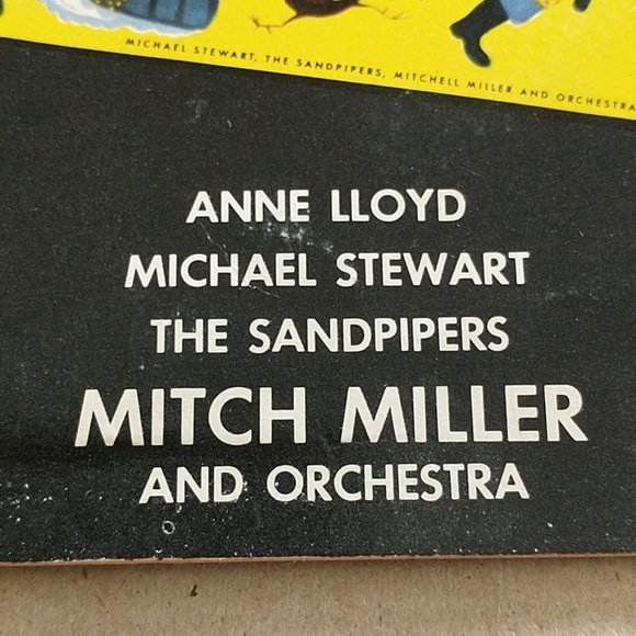 Vintage Golden Record 45 RPM Golden Nursery Songs - Picture 9 of 9